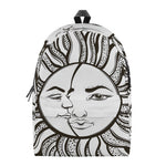 Bohemian Celestial Sun And Moon Print Backpack