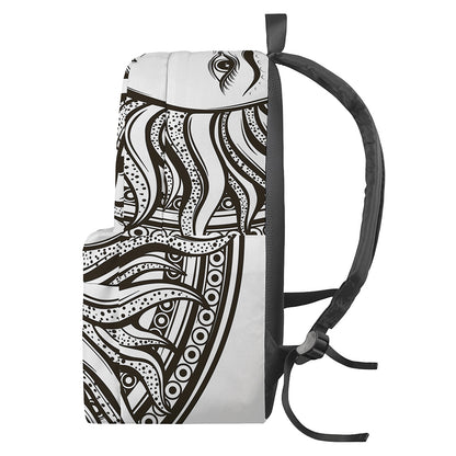 Bohemian Celestial Sun And Moon Print Backpack