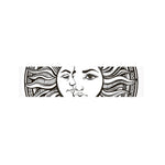 Bohemian Celestial Sun And Moon Print Bed Runner