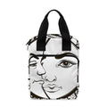 Bohemian Celestial Sun And Moon Print Bible Tote Bag