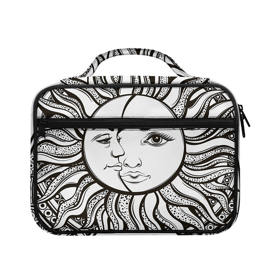 Bohemian Celestial Sun And Moon Print Briefcase Bible Bag