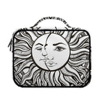 Bohemian Celestial Sun And Moon Print Briefcase Bible Bag