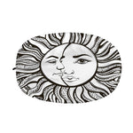 Bohemian Celestial Sun And Moon Print Car Side Mirror Covers