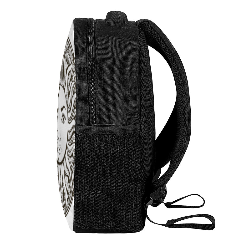Bohemian Celestial Sun And Moon Print Casual Backpack