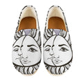 Bohemian Celestial Sun And Moon Print Casual Shoes