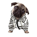 Bohemian Celestial Sun And Moon Print Dog Zip Up Hoodie