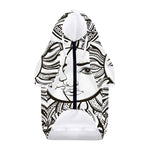 Bohemian Celestial Sun And Moon Print Dog Zip Up Hoodie