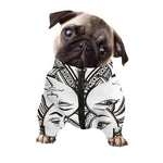 Bohemian Celestial Sun And Moon Print Dog Zip Up Jacket