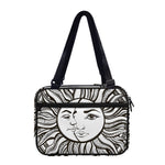 Bohemian Celestial Sun And Moon Print Double Strap Bible Bag