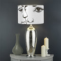 Bohemian Celestial Sun And Moon Print Drum Lamp Shade