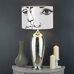 Bohemian Celestial Sun And Moon Print Drum Lamp Shade