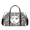 Bohemian Celestial Sun And Moon Print Duffel Bag