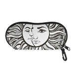 Bohemian Celestial Sun And Moon Print Glasses Case