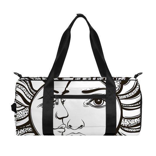 Bohemian Celestial Sun And Moon Print Gym Bag