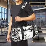 Bohemian Celestial Sun And Moon Print Gym Bag