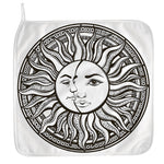 Bohemian Celestial Sun And Moon Print Hand Towel
