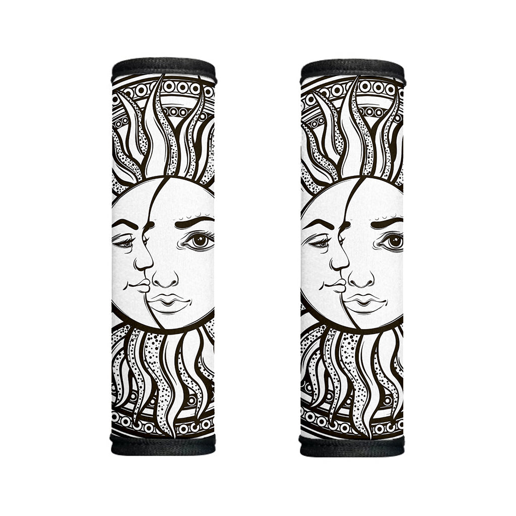 Bohemian Celestial Sun And Moon Print Handle Covers
