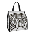 Bohemian Celestial Sun And Moon Print Insulated Lunch Tote