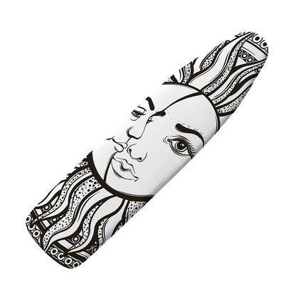 Bohemian Celestial Sun And Moon Print Ironing Board Cover