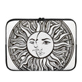 Bohemian Celestial Sun And Moon Print Laptop Sleeve