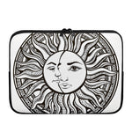 Bohemian Celestial Sun And Moon Print Laptop Sleeve