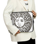 Bohemian Celestial Sun And Moon Print Laptop Sleeve