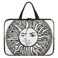 Bohemian Celestial Sun And Moon Print Laptop Sleeve With Handle