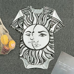 Bohemian Celestial Sun And Moon Print Men's Bodysuit