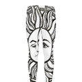 Bohemian Celestial Sun And Moon Print Men's Leggings