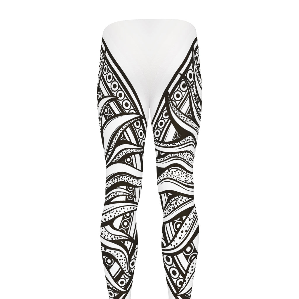 Bohemian Celestial Sun And Moon Print Men's leggings