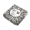 Bohemian Celestial Sun And Moon Print Outdoor Seat Cushion Cover