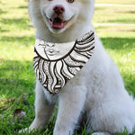 Bohemian Celestial Sun And Moon Print Over The Collar Dog Bandana
