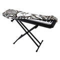 Bohemian Celestial Sun And Moon Print Piano Keyboard Cover
