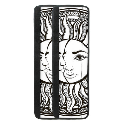 Bohemian Celestial Sun And Moon Print Refrigerator Handle Covers