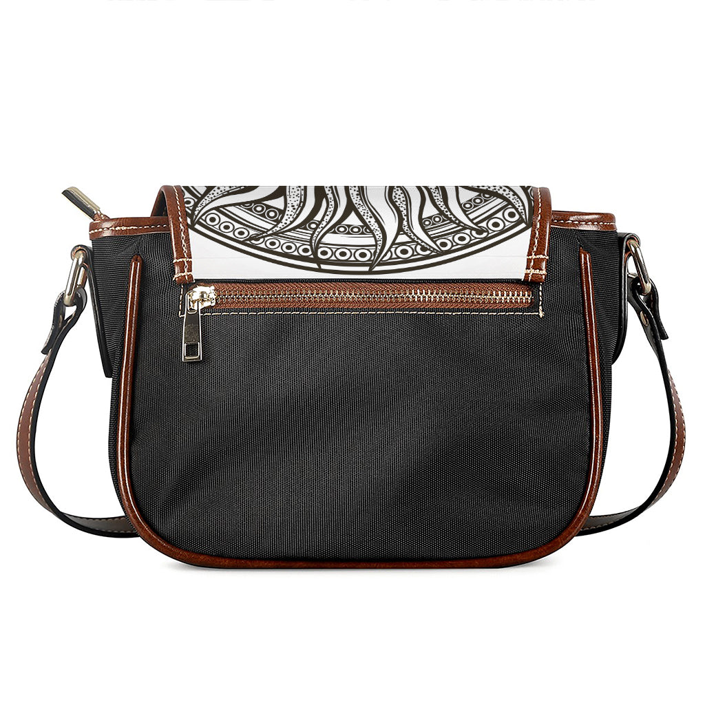 Bohemian Celestial Sun And Moon Print Saddle Bag