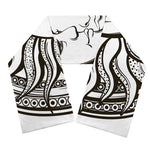 Bohemian Celestial Sun And Moon Print Scarf