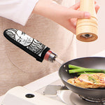 Bohemian Celestial Sun And Moon Print Skillet Handle Cover