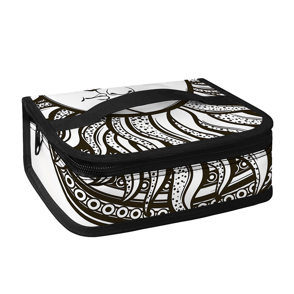 Bohemian Celestial Sun And Moon Print Small Lunch Bag