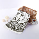 Bohemian Celestial Sun And Moon Print Towel