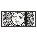 Bohemian Celestial Sun And Moon Print Trifold Wallet