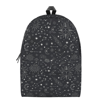 Bohemian Constellation Pattern Print Backpack