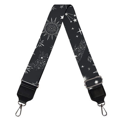 Bohemian Constellation Pattern Print Bag Strap