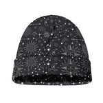 Bohemian Constellation Pattern Print Beanie