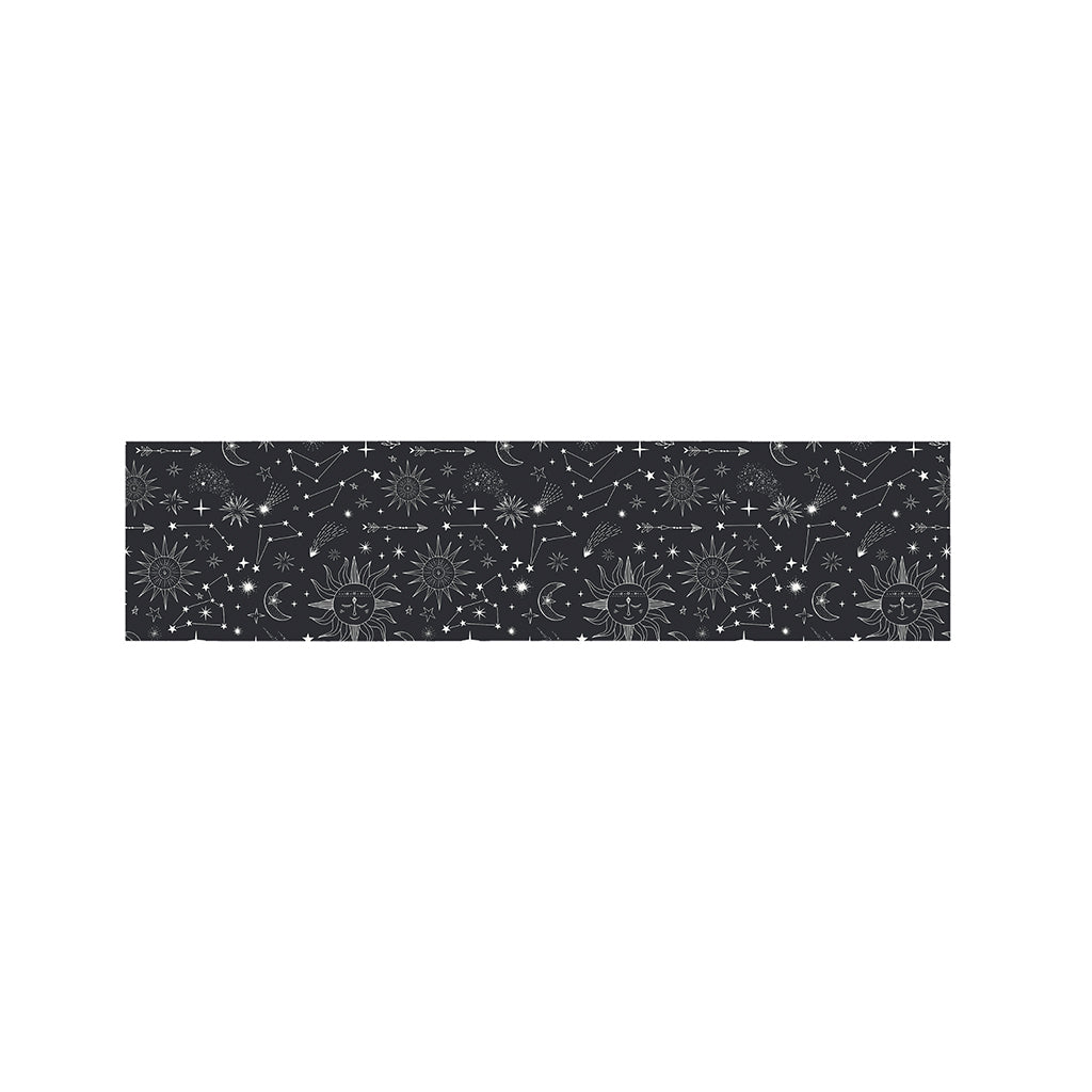 Bohemian Constellation Pattern Print Bed Runner