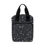 Bohemian Constellation Pattern Print Bible Tote Bag