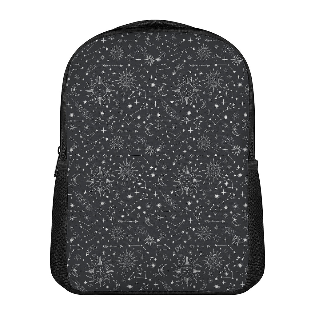 Bohemian Constellation Pattern Print Casual Backpack
