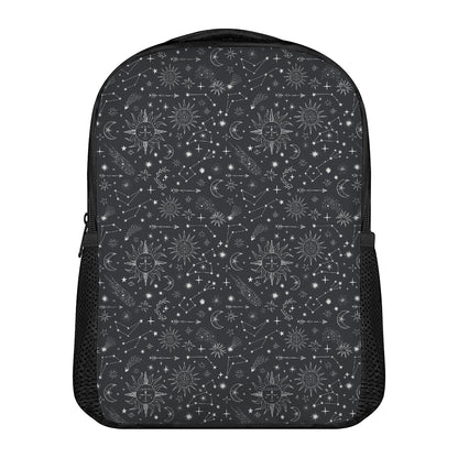 Bohemian Constellation Pattern Print Casual Backpack