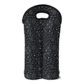 Bohemian Constellation Pattern Print Double Neoprene Wine Tote