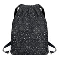 Bohemian Constellation Pattern Print Drawstring Backpack