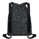 Bohemian Constellation Pattern Print Drawstring Backpack